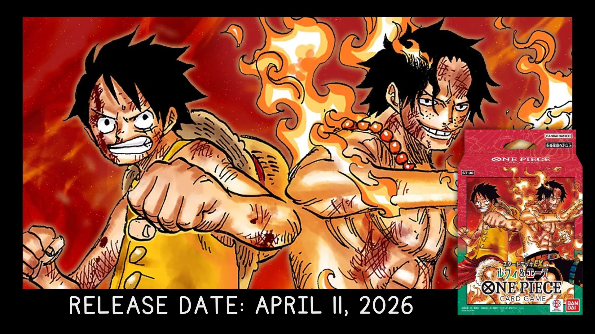 One Piece ST30 release date